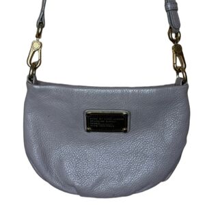 Marc Jacobs Gray Leather Crossbody Bag